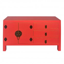 Mueble Auxiliar Rojo...