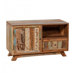 Mueble TV Madera 1 Puerta y...