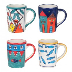 Tazas de Cerámica x4...