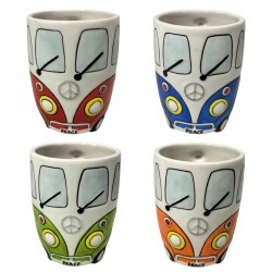 Taza Furgoneta Vintage x4...
