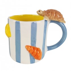Taza Tortuga Porcelana...