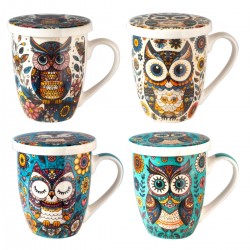 Taza con Filtro y Tapa Búho...