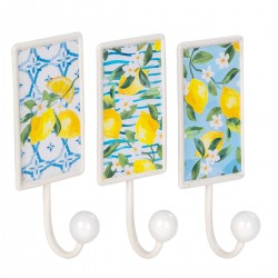 Percha Pared Limones x3...