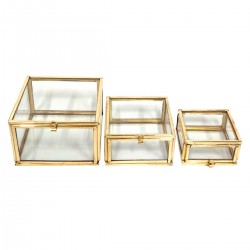 Cajas de Cristal con Marco...