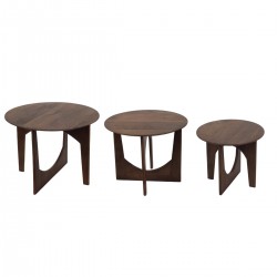 Mesa Auxiliar x3 Madera de...