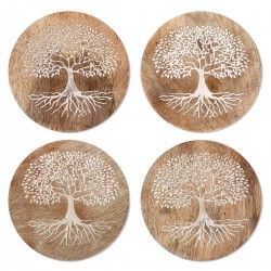 Posavasos Madera Árbol de...