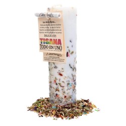 Vela artesanal natural con...