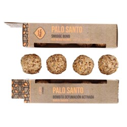 Caja Bombita Palo Santo x4...