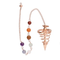 Péndulo Espiral De Chakras...