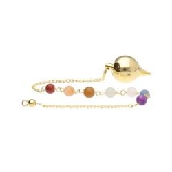 Péndulo Mermet Con Chakras...