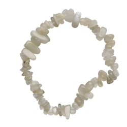 Pulsera Chip Adularia Gema...