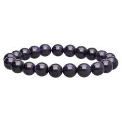 Pulsera Goldstone Azul 10mm...