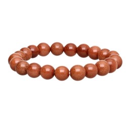 Pulsera Goldstone 10mm Goma...