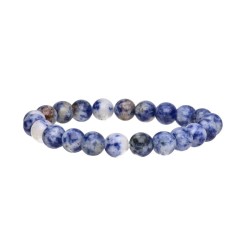 Pulsera Jaspe Manchado Azul...
