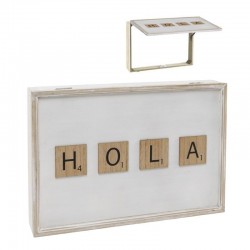 Tapa Contador Hola Madera...