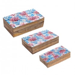 Set de 3 Caja Decorativa de...
