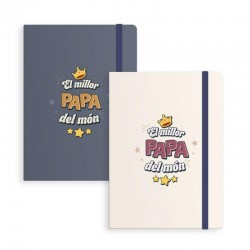 Libreta con Goma L Papa...
