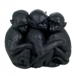 Figura Decorativa 3 Monos...