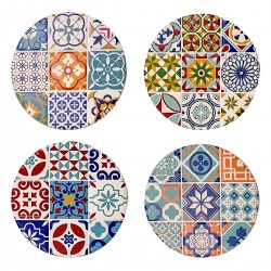 Set de x4 Posavasos Redondo...