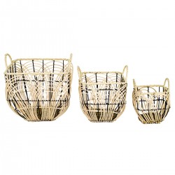Set de 3 Cesta con Asas...
