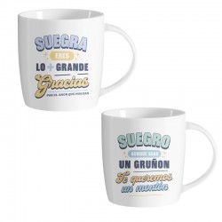 Taza Mug Suegros x2 Modelos...