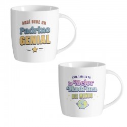 Taza Mug Padrinos x2...