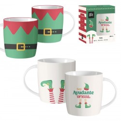 Mug Elfo 350ml Cerámica x 2...