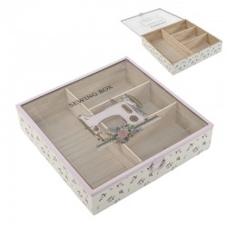 Caja Costurero Madera...