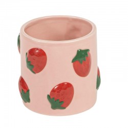 Macetero Coquette Fresas...