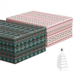 Juego 6 Cajas Navidad x 2...
