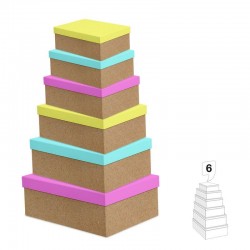 Cajas de Cartón Craft con...