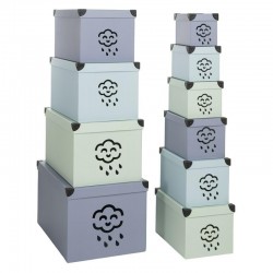 Cajas Decorativas Nube x10...