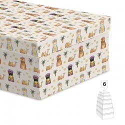 Caja Regalo Reyes Magos x6...