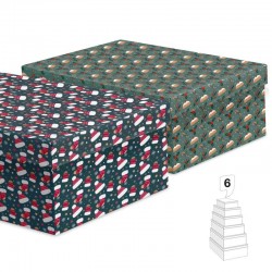 Cajas de Regalo Navideñas...