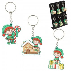 Llavero Elfo Navideño x3...