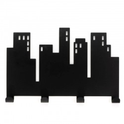 Perchero de pared negro...