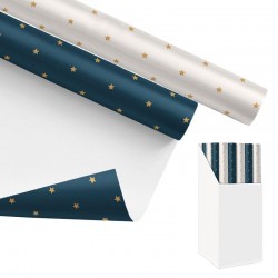 Papel Regalo Estrellas x 2...