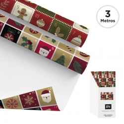 Papel Regalo Navidad Rollo...