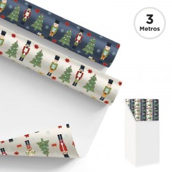 Papel Regalo Soldados x 2...