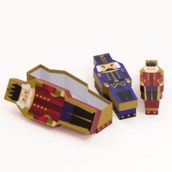 Set de 3 Cajas de Cartón...