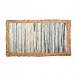 Alfombra de yute Denim,...