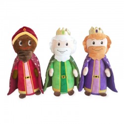 Cojín Reyes Magos Suave x 3...