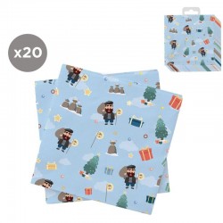 Juego De 20 Servilletas De...