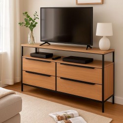 Mueble TV Cajones 1 Estante...