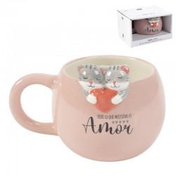 Taza De Cerámica 400ml Con...