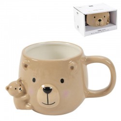 Mug Figura Oso 400ML...