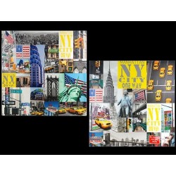 Set de 2 cuadros Collage New York
