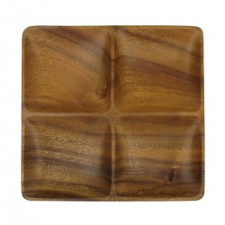 Bandeja Cuadrada De Madera...