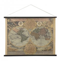 Lienzo Enrollable Mapa...