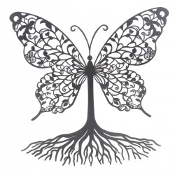 Adorno de Pared Mariposa...